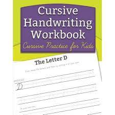 My own handwriting is legible compared to most, but my students often report they can't read it. Cursive Handwriting Workbook By Handwriting Workbooks For Kids Paperback Target