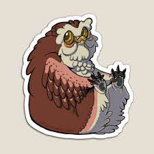 Floofy Owlbear Greeting Card for Sale by NinjaMonkeyZ | Redbubble