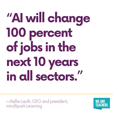 Why We Need To Teach All Our Students About Artificial Intelligence Starting Now In 2020 Teaching Teacher Career Classroom Technology
