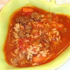 Hamburger Rice Soup Recipe Yummly Recipe Soup With Ground Beef Hamburger Rice Rice Soup Recipes