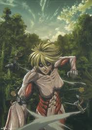 вторжение гигантов второй сезон Attack On Titan 2nd Season Femal Titan Annie Against Livai S Squad Attack On Titan Anime Attack On Titan Art Attack On Titan
