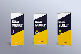 Download Roll Up Banner Mockup Mockupboard Com