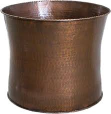 Get it as soon as mon, may 3. Large Solid Copper Planter 14 75 X18 25 Traditional Outdoor Pots And Planters By Excellent Accents Inc 4137cpr 18 Houzz