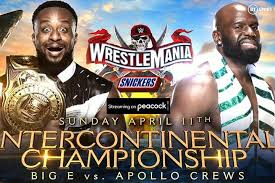 A new wwe united states champion was crowned on monday night raw. Big E Vs Apollo Crews Intercontinental Championship Match Added To Night 2 Of Wrestlemania