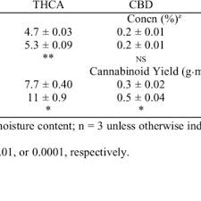 Contact your friends and family. Pdf Increasing Inflorescence Dry Weight And Cannabinoid Content In Medical Cannabis Using Controlled Drought Stress