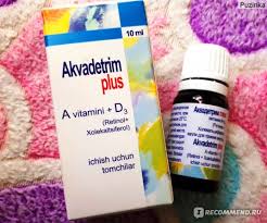 Vitaminy Medana Akvadetrim Plyus Vitamin A D3 Akvadetrim Plyus Vodnyj Rastvor Vitamina D3 Vitamin A Polnaya Instrukciya Pokazaniya I Protivopokazaniya Otlichie Ot Maslyanyh Vitaminov Otzyvy Pokupatelej
