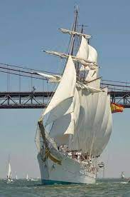 Juan Sebastian Elcano Old Sailing Ships Tall Ships Sailing