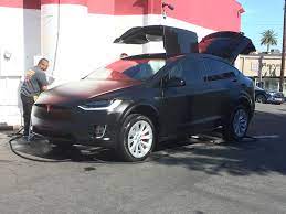 Search and buy used tesla model x with iphone intergration. Matte Black Tesla Model X R Spotted Tesla Model X Tesla Model Tesla
