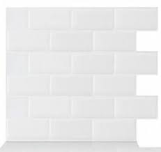 Here's how to find your perfect match in the kitchen. Tic Tac Tiles 3d Peel And Stick Wall Tile Subway White 30cm X 30cm X 10 Sheets Ebay