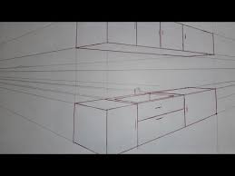 New رسم الخزائن المطبخ معلق وأرضي