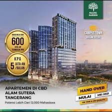 Sebelum scroll ke bawah tonton video ini dulu ya, iklan paling kreatif di dunia. Jual Apartemen Pacific Garden Campus Town Alam Sutera Tangerang