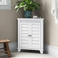 Plano with a white frame. Three Posts Crenshaw 2 Door Corner Accent Cabinet Reviews Wayfair