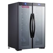 Press the lock button and hold it down for three seconds. Ivation 12 Bottle Compressor Wine Cooler Refrigerator W Lock Large Freestanding Wine Cellar For Red White Champagne Or Sparkling Wine 41f 64f Digital Temperature Control Fridge Glass Door Black Walmart Com