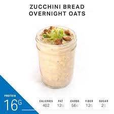 You can eat overnight oats at home, on the go or at your desk and it's a great way of. Overnight Oats With Up To 21 Grams Of Protein Nutrition Myfitnesspal