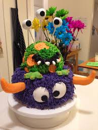 Birthday Cake For 6 Year Old Boy 6th Birthday Monster Cake Monster Cake Boy Birthday Cake Cake