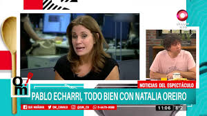 Pablo echarri y natalia oreiro. Pablo Echarri Sobre Su Relacion Con Natalia Oreiro No Hay Impedimentos Para Que Trabajemos Juntos Youtube