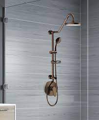 Kauai shower system or bronze. Pulse Showerspas Kauai Iii Fixed Mount Rain Showerhead With Handheld Showerhead And Slidebar At Menards