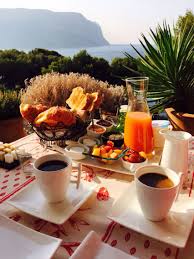Breakfast With A View Coffee Breakfast Perfect Breakfast Beautiful Food