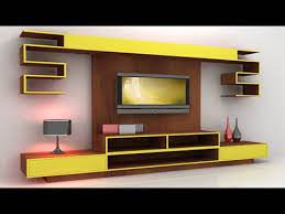 Beige wall and wall design beige ceiling wall brown armchair sofa concrete floors with custom finish and p corner fireplace. 30 Mosdern Wall Mounted Led Tv Cabinet Designs 2017 Lcd Tv Stand Ideas Youtube