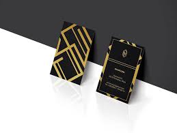 Business card template for spa resort. Business Card Design
