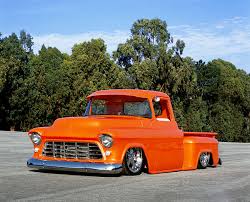 Image result for Orange 1955 Truck