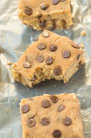 Find the list of healthy desserts that include dark chocolate, nutella and fruits, & baked apples with oatmeal filling. Four Ingredient No Bake Banana Bread Blondies