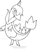 How to draw servine from pokemon tutorials and online canvas. Pok Mon Fifth Generation Coloring Pages