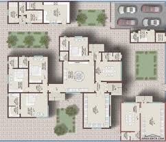 فيلا طابق واحد خليجى 382 متر مربع 4 غرف نوم Arab Arch Square House Plans Model House Plan My House Plans
