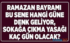 2020 ramazan ayı, 24 nisan 2020 tarihinde başlayacak. 2020 Ramazan Bayrami Ne Zaman Olacak Kac Gun Sokaga Cikma Yasagi Gelebilir