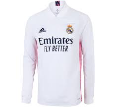 Shop the hottest real madrid football kits and shirts to make your excitement clear this football season. Long Sleeve First Team Shirt Real Madrid 20 21 Man Real Madrid Cf Eu Shop
