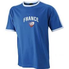 Dit is het frankrijk retro voetbalshirt van copa. Blauw Voetbalshirt Frankrijk Heren Sportshirts Beslist Nl 15 99 Bij Bellatio Nl