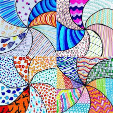 Vortice Di Texture Tecnica Artistica Progetti Di Arte Della Scuola Arte Di Bambino