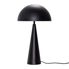 Puristische Stehleuchte In Schwarz 52cm Schwarze Tischlampen Lampentisch Lampe