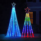 the choreographed light show tree