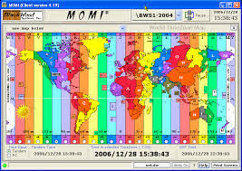 world timezone map