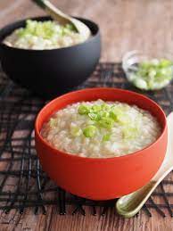 Chicken And Ginger Congee Rice Porridge The Worktop