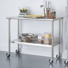 6 best stainless steel kitchen carts of