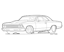 Your little one would love filling it with some bright colors. 66 Chevelle In Progress By Z Vincent On Deviantart