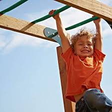 These wooden monkey bars are ideal for kids and are perfect for the back garden, playground or school. Monkey Bars For Kids By Swing N Slide Pack Of 6 Green Perfect For Outdoor Backyard Playground Buy Online In China At China Desertcart Com Productid 37823506