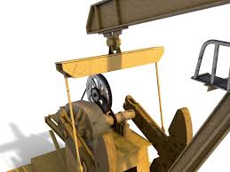Oil Pump Jack Texture Mapping Pumps Polygon