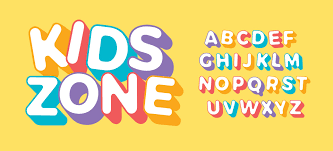 Learn the letters of the alphabet and alphabet recognition as well as letter sounds in alphabet zone. 3d Letter Set For Kids Zone Font For Children Birthday Party Festive Kids Logo Or Colorful Funny Poster Simple Flat Multi Color Alphabet Vector Typography 2676361 Vector Art At Vecteezy