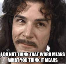 I DO NOT THINK that word MEANS WHAT YOU THINK IT MEANS - Misc - quickmeme