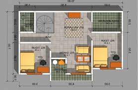 23 Contoh Denah Rumah Minimalis 2 Kamar Terbaru 2019 Rumah Minimalis Desain Rumah Rumah