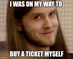 The comments directly after day tickets sell out