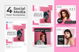 A mockup containing a folded newspaper with large ad. Social Media Post Template Vol 23 Graphic By Dendysign Creative Fabrica