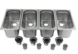 concession sink 4 compartment portable