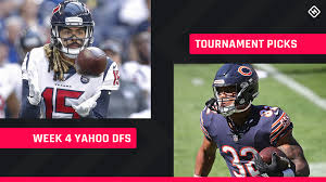 Yahoo sports is the fastest way to access the. Yahoo Nfl Dfs Picks Week 4 Daily Fantasy Football Lineup Advice For Gpp Tournaments Sporting News