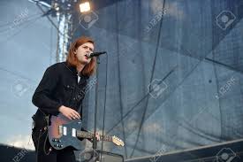 Come on down and pull up a chair. Singer Matt Thomson Of The Amazons During Performance At Festival Stock Photo Picture And Royalty Free Image Image 82142047