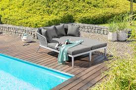 Daher spielt hier die geselligkeit eine wichtige rolle. Outdoor Lounge Liege Sunny Ruckenlehne Links Stuff Shop