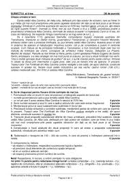 Subiectele şi baremul de corectare vor fi publicate pe mediafax.ro imediat ce acestea vor fi disponibile. Barem Edu Ro Evaluarea Nationala 2018 Limba Romana Clasa A 8 A Din 11 06 2018 Subiect Oficial Jitaruionelblog Pregatire Bac Si Evaluarea Nationala 2021 La Matematica Si Alte Materii Materiale Lectii Formule Exercitii Rezolvate